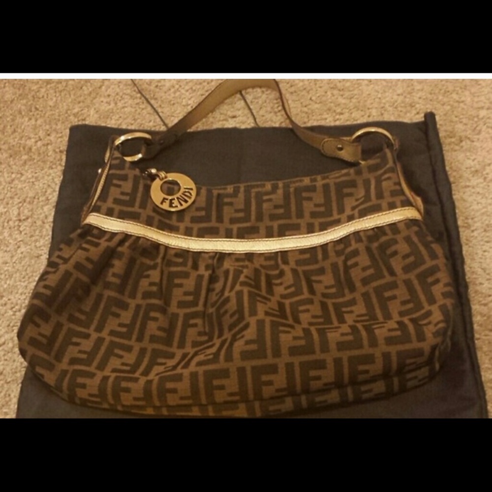 Authentic Gently Used Fendi Shoulder Bag